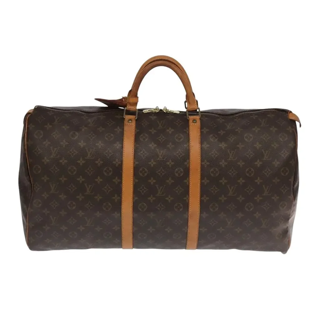 LOUIS VUITTON Monogram Keepall 60 Boston Bag M41422